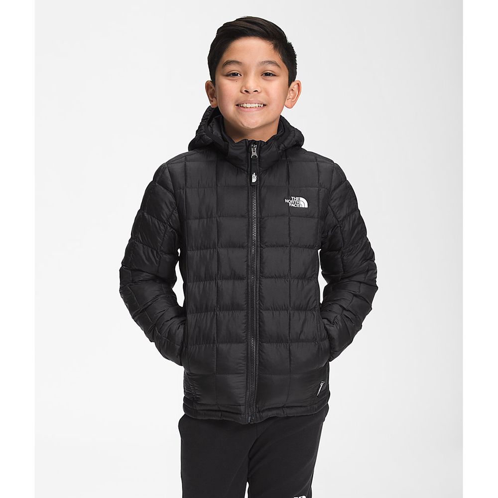 The North Face Hoodie Boys Australia - The North Face Thermoball™ Eco Black (UDY-107356)